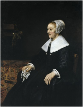 Rembrandt Harmenszoon van Rijn (1606-1669), Portret van Catrina Hooghsaet, 1657.