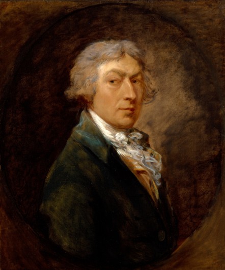 Thomas Gainsborough, Zelfportret, ca. 1787, Royal Academy of Art.