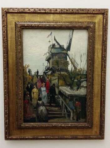 Vincent van Gogh, De molen 'Le blute-fin', 1886, collectie Museum de Fundatie, Zwolle. Foto: Evert-Jan Pol.