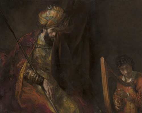 Rembrandt, Saul en David, collectie Mauritshuis, Den Haag. Foto: Margareta Svensson.