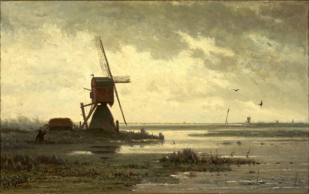 Schilderij van Paul Gabriël.