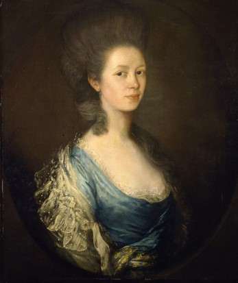 Thomas Gainsborough, Mrs Kilderbee, 1750-59, Colchester and Ipswich Museum Service.