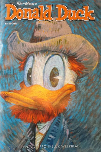 Cover van Donald Duck 22, 2015. Foto: Evert-Jan Pol.