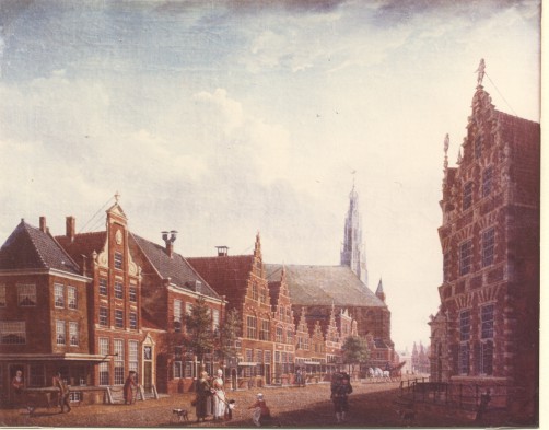 Izaak Ouwater, Nieuwstraat in Hoorn, 1784.