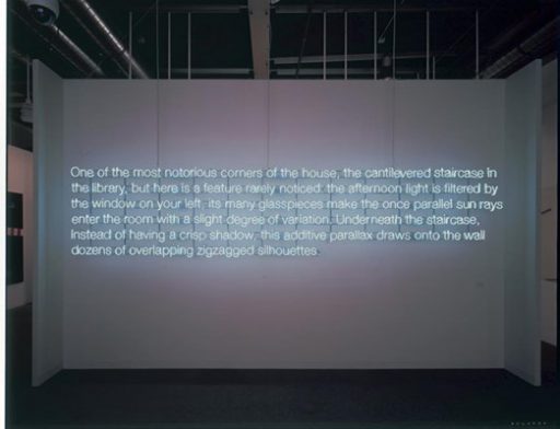 Cerith Wyn Evans, One of the most notorious..., 2008, neon, collectie Stedelijk Museum Amsterdam.