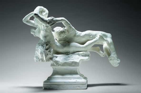 Auguste Rodin (1840-1917), Fugit Amor (voor de Hellepoort), ca. 1887, gips, Musée Rodin, Parijs © Musée Rodin.