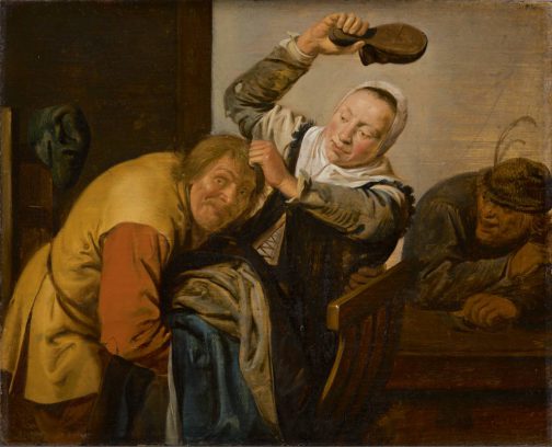 Jan Miense Molenaer, Het gevoel, 1637, Mauritshuis, Den Haag.